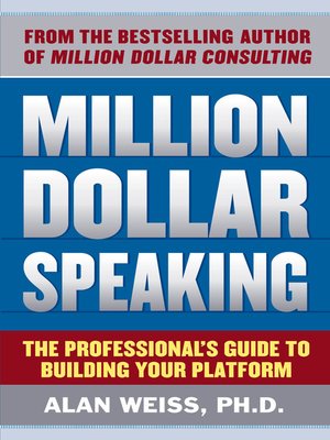 cover image of Million Dollar Speaking